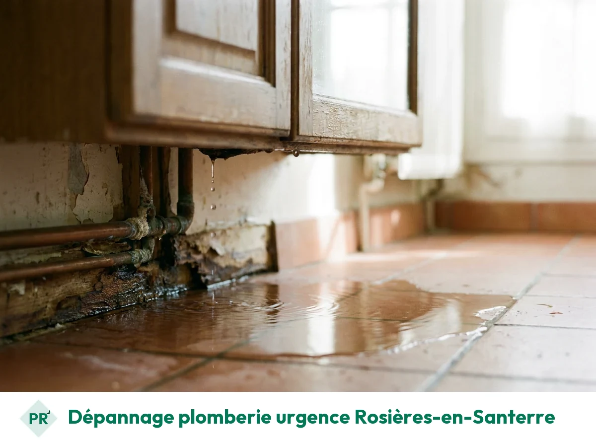 Dépannage plomberie urgence à Rosières-en-Santerre
