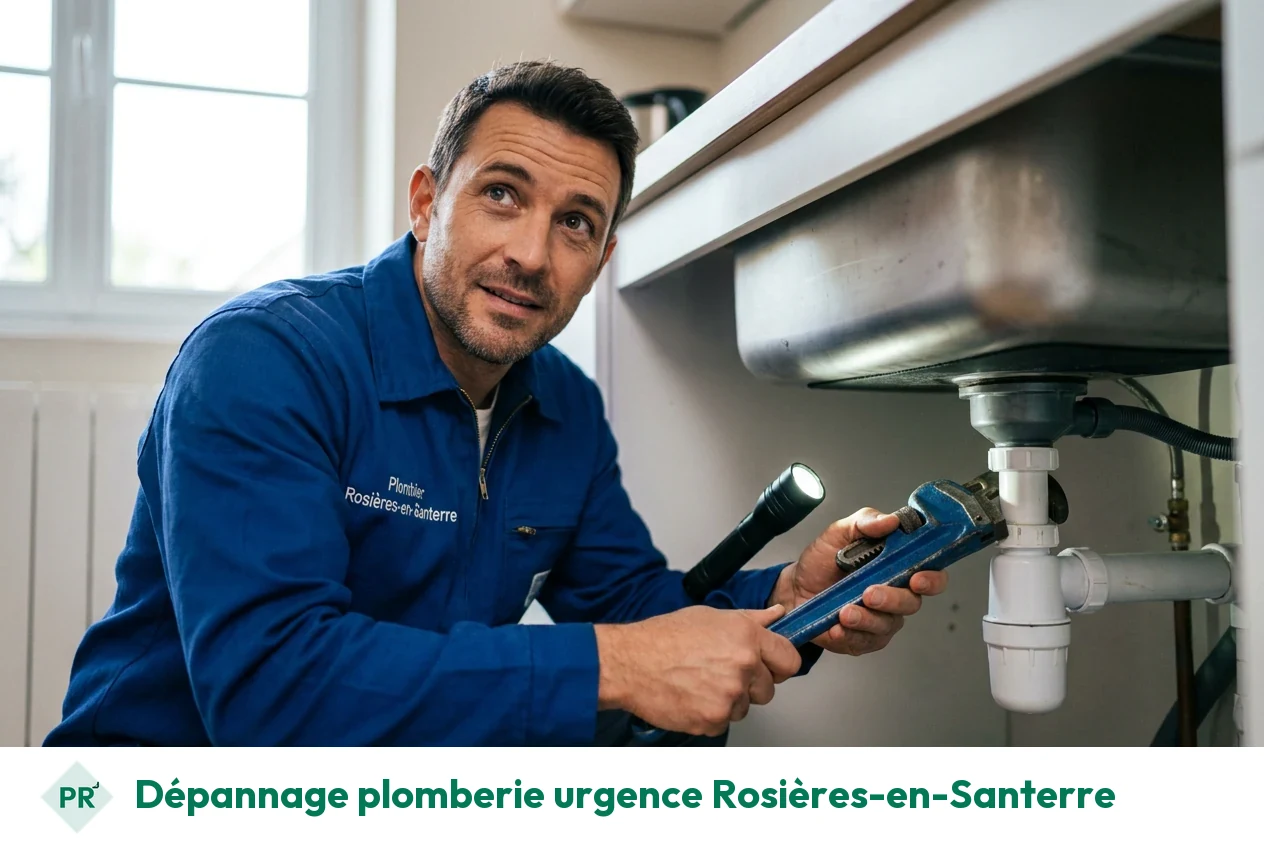 Dépannage plomberie urgence à Rosières-en-Santerre