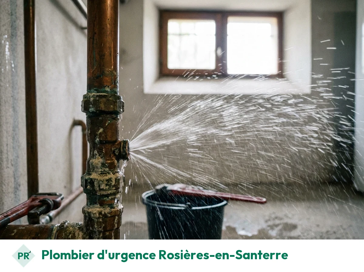 Plombier d'urgence à Rosières-en-Santerre