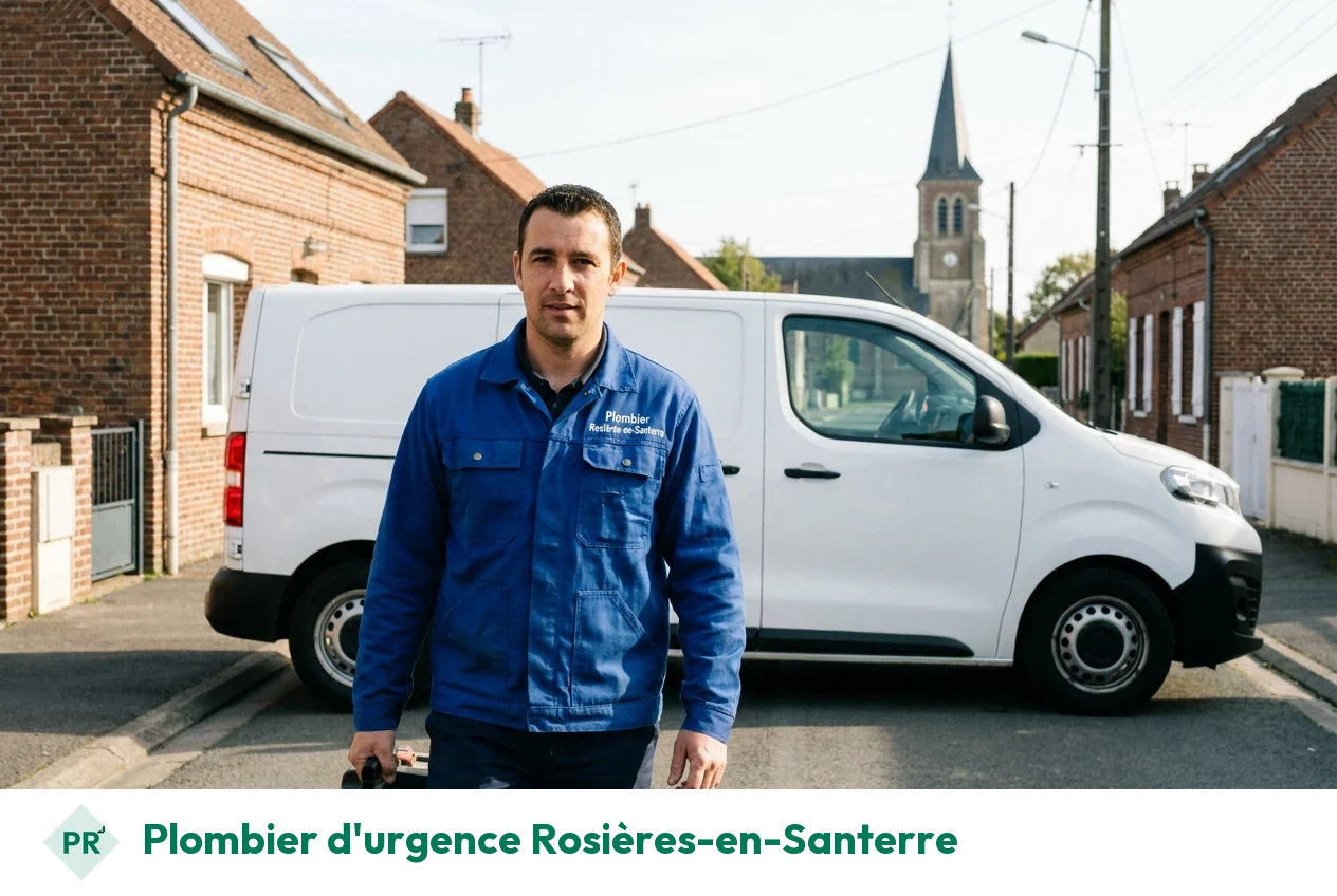 Plombier d'urgence à Rosières-en-Santerre