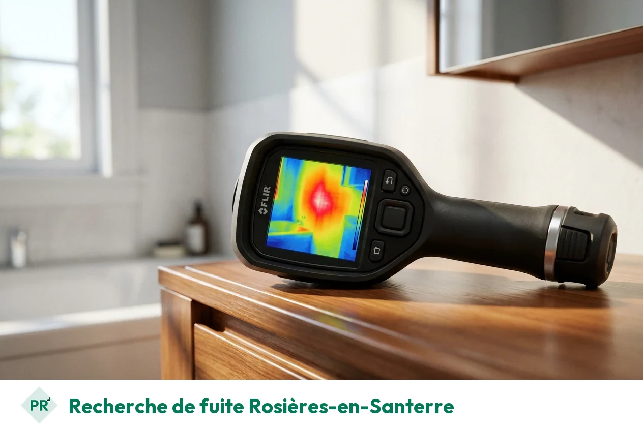 Recherche de fuite à Rosières-en-Santerre