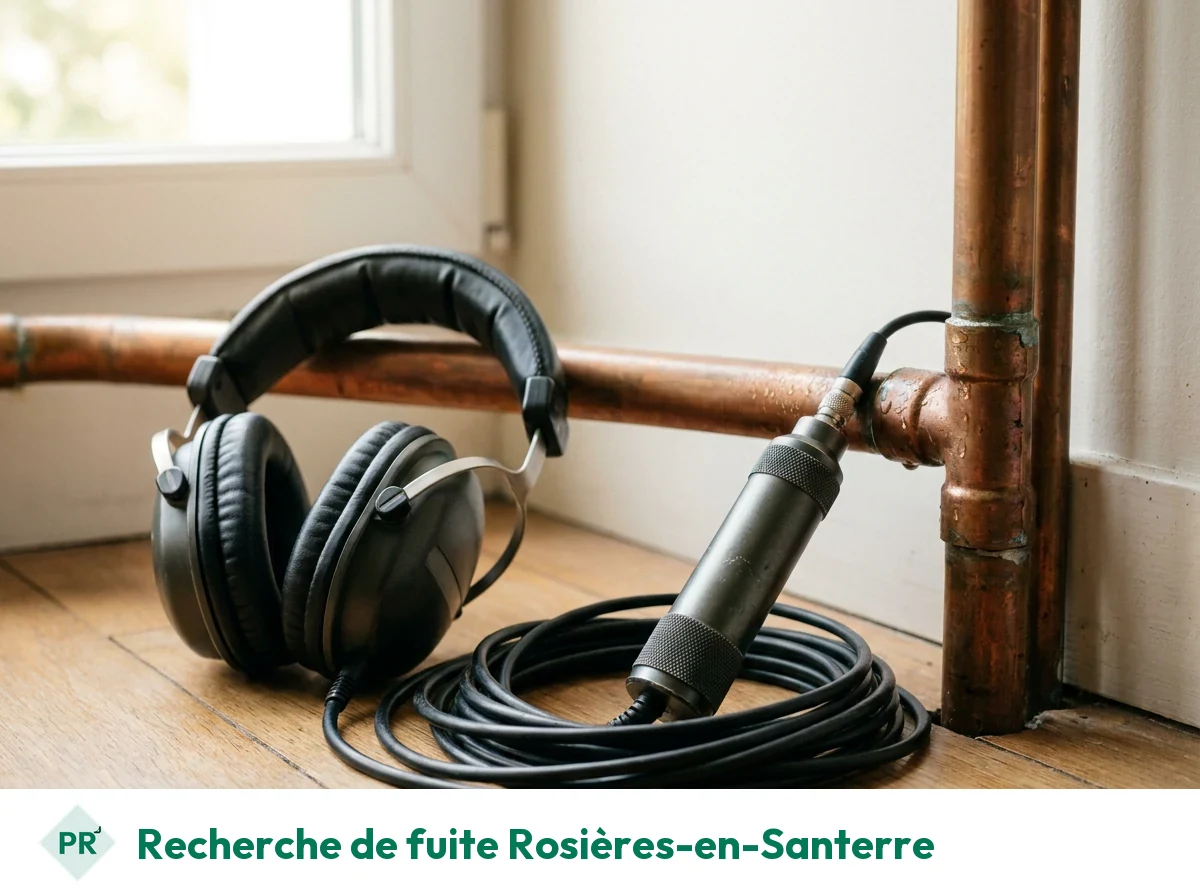Recherche de fuite à Rosières-en-Santerre