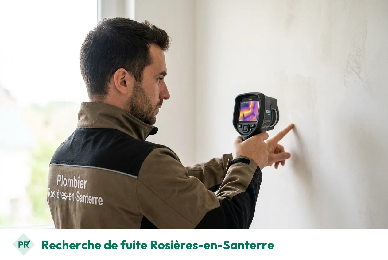 Recherche de fuite à Rosières-en-Santerre