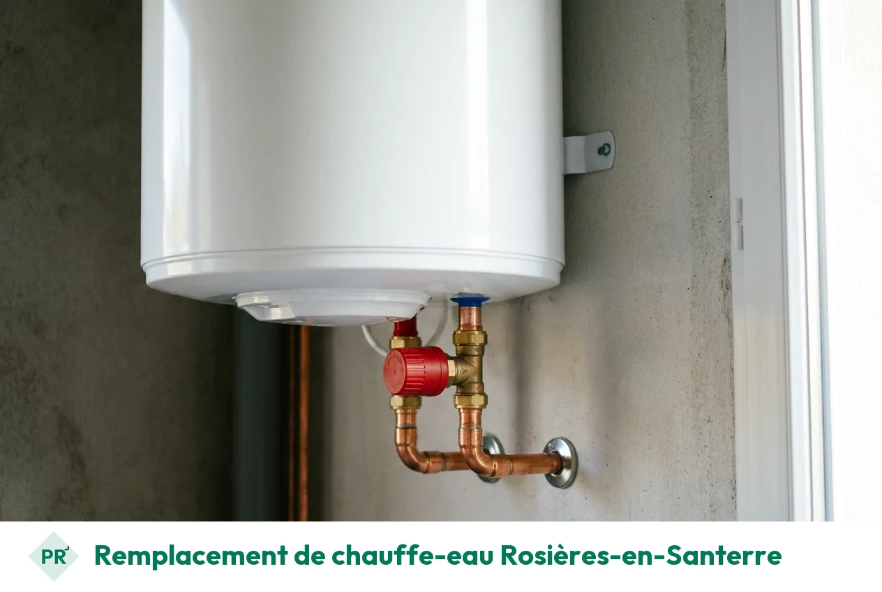 Remplacement de chauffe-eau à Rosières-en-Santerre