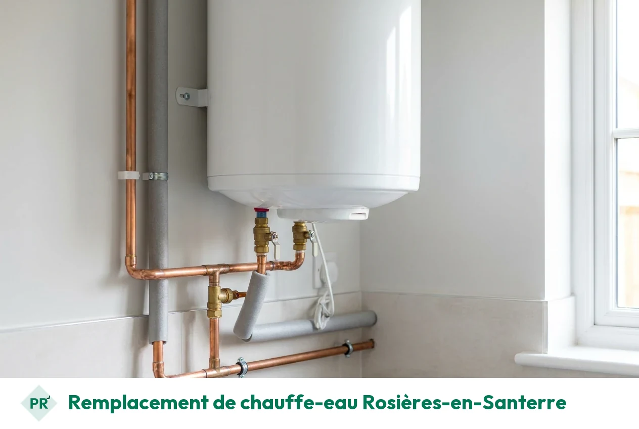 Remplacement de chauffe-eau à Rosières-en-Santerre