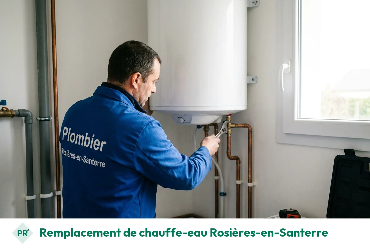 Remplacement de chauffe-eau à Rosières-en-Santerre