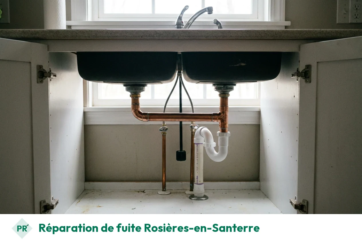 Réparation de fuite à Rosières-en-Santerre