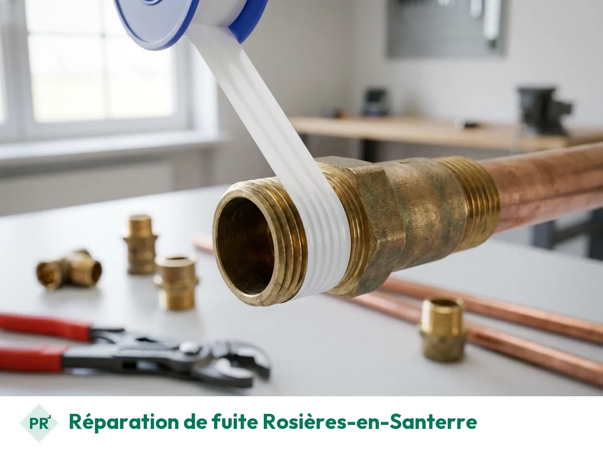 Réparation de fuite à Rosières-en-Santerre