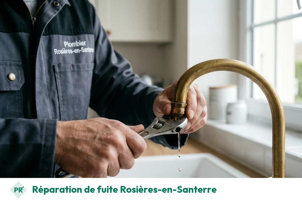 Réparation de fuite à Rosières-en-Santerre